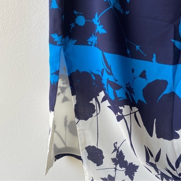 ted baker selaah bluebell side slit midi skirt - Picture 7 of 11